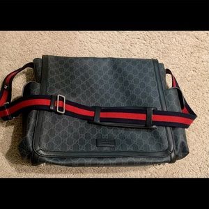 Gucci GG Supreme Diaper Bag